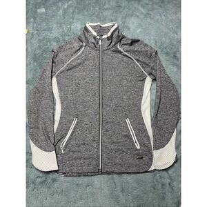 Sunice Esther Golf Jacket Women's M Stretch Zip Pockets Breathable Gray